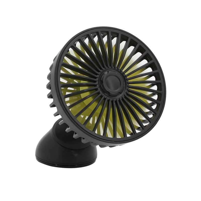 F403 Suction Cup Car Fan 4 Inches