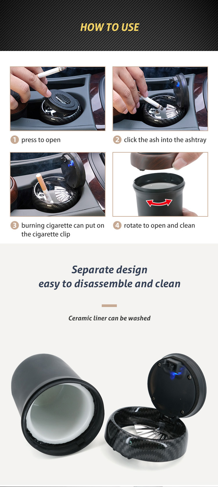 N17A Car Ashtray with LED detail (4)7o0