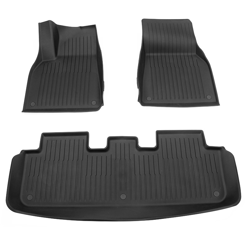Full Set 3D Injection TPE Floor Mats for Model Y