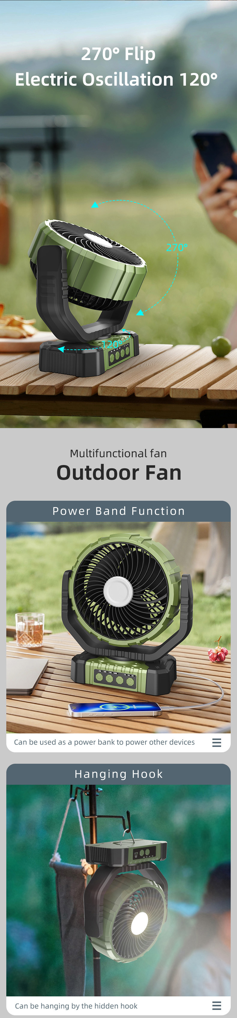 F8101 F8102 Multifunctional Outdoor Rechargeable Standing Fan with LED Lamp detail (7)ao5