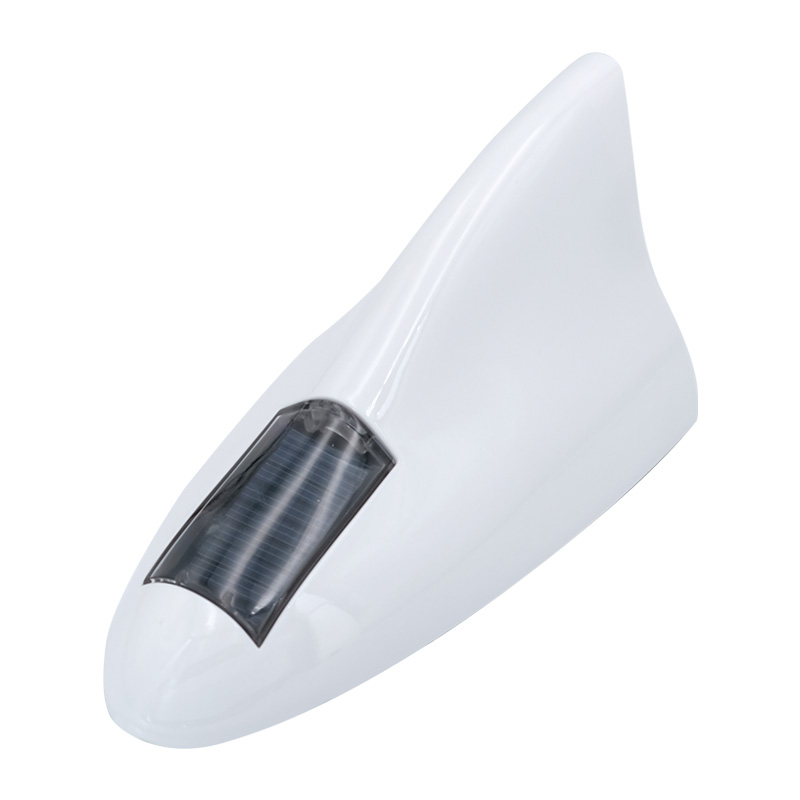 Car Roof Shark Fin Solar Magnetic Warning LED Light D10B