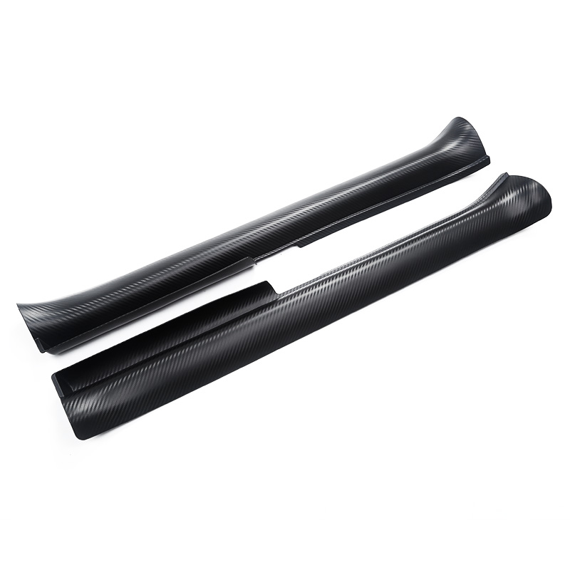 3D Carbon Rear Door Protector Strip - 2 Pack Fit Tesla Model Y TSL80151