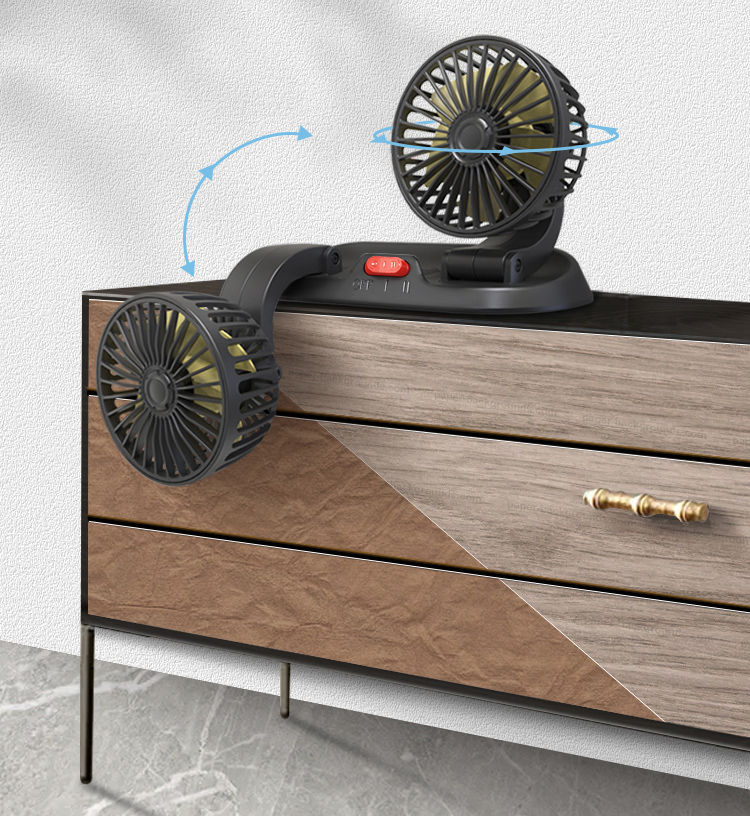 F410 Dashboard Double Heads Car Fan Amazon Best Seller detail (9)evu