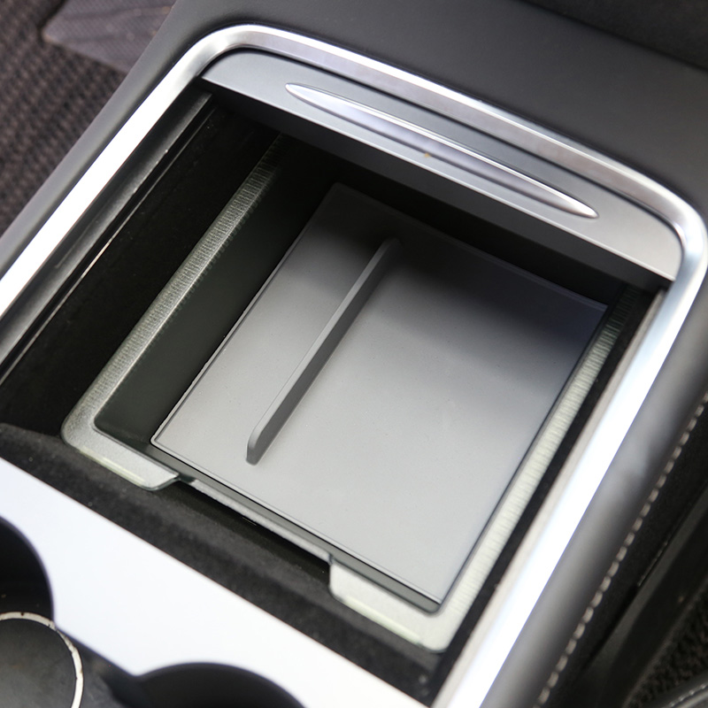 Center Console Storage Box for Tesla Model Y Model 3 TSL80086