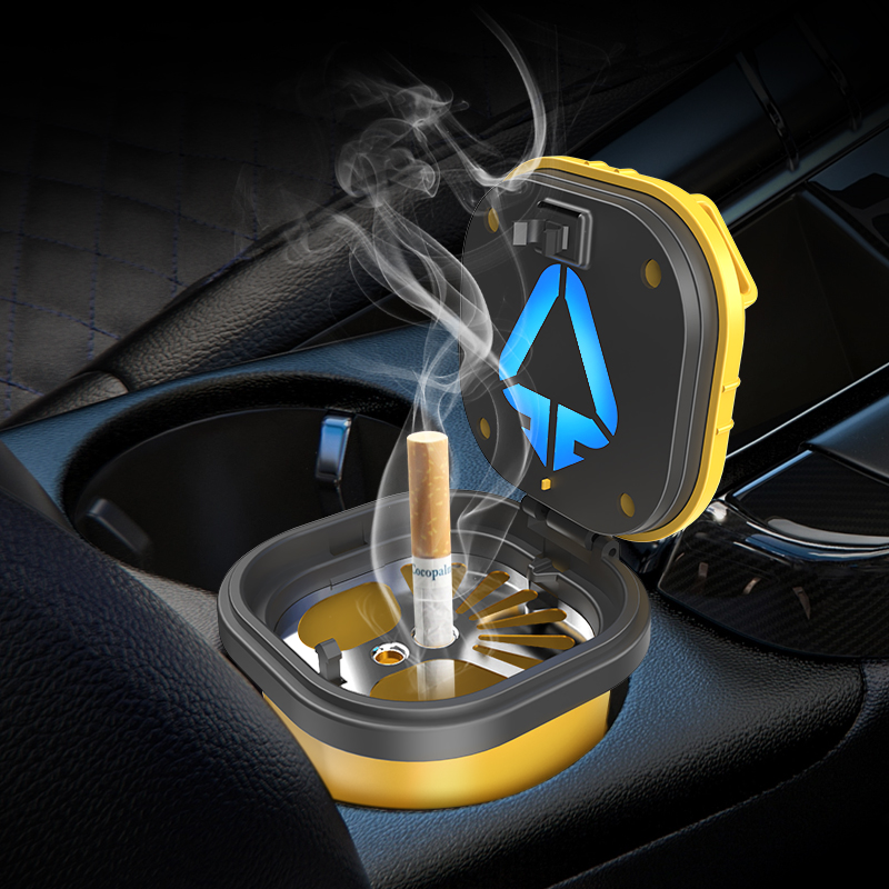 Mini Smoking Ashtray for Car Trash Bin N19A