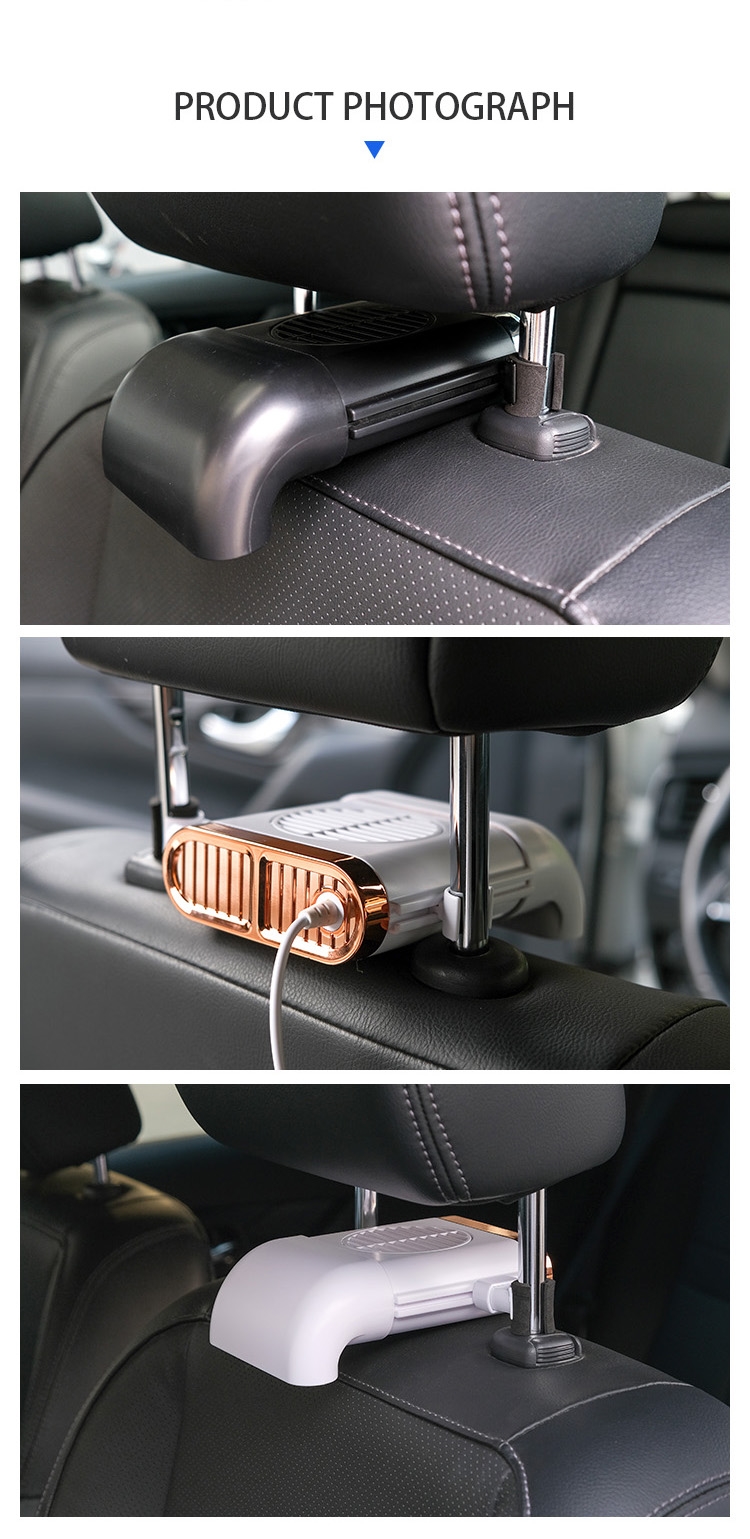 F405 Car Seat Fan 5V USB Cooling Air Fan detail (6)n24