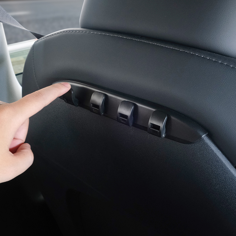 G222 Upgraded Car Seat Hooks 2 Pack for Tesla Model Y/3