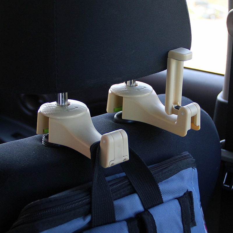 G01 Car Seat Headrest Hook Phone Holder Hanging Handbag