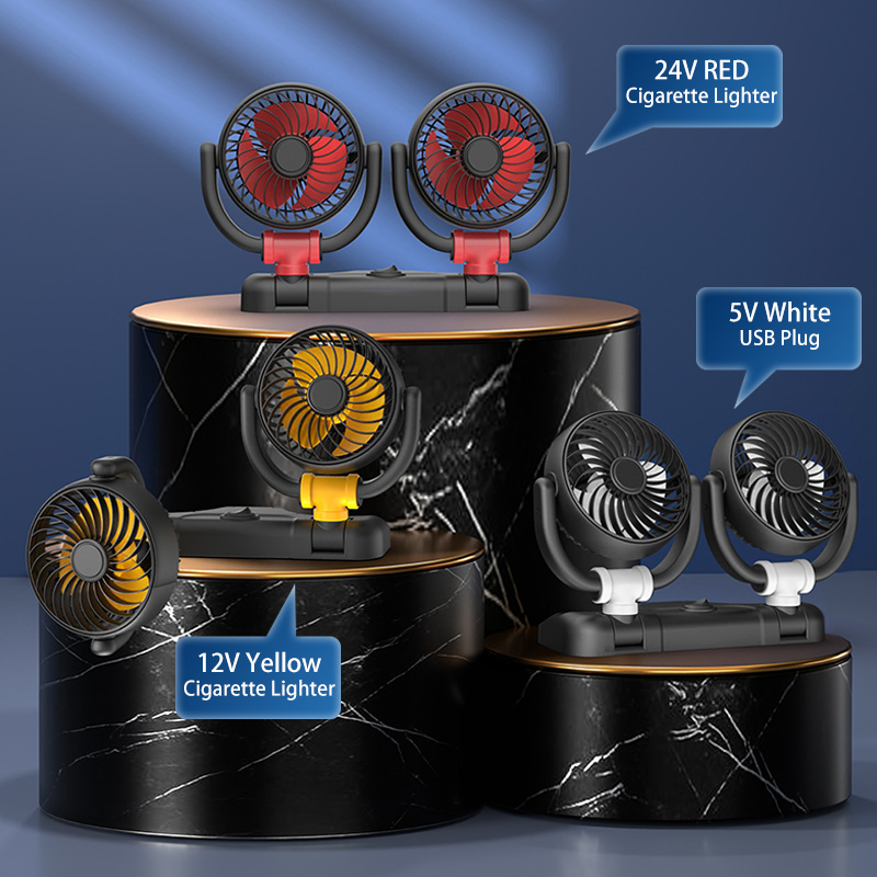 F4502 Double Heads Car Fan 5V 12V 24V 4.5 Inches (6).jpg