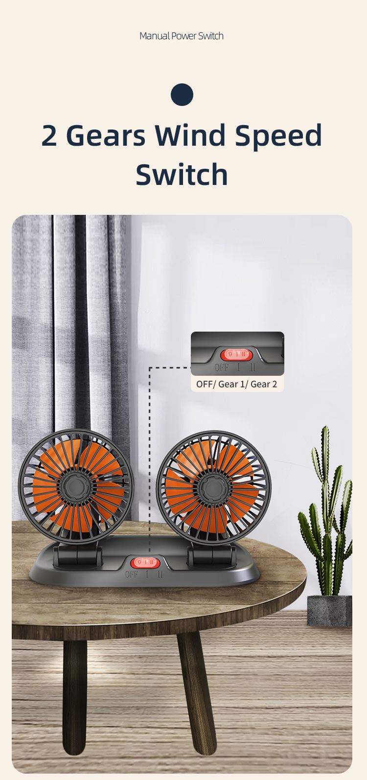 F410 Dashboard Double Heads Car Fan Amazon Best Seller detail (5)lvo
